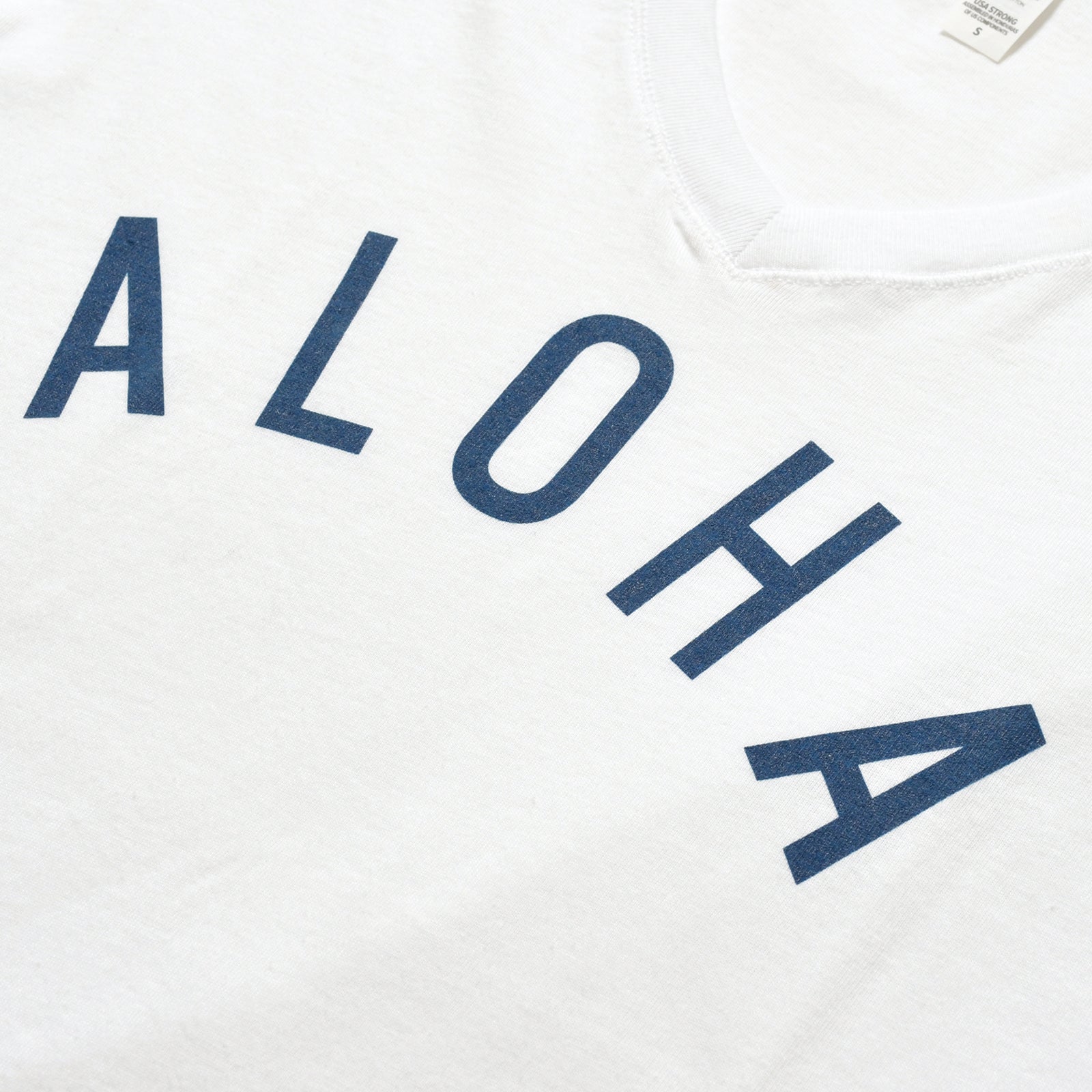 ALOHA Vネック Tシャツ