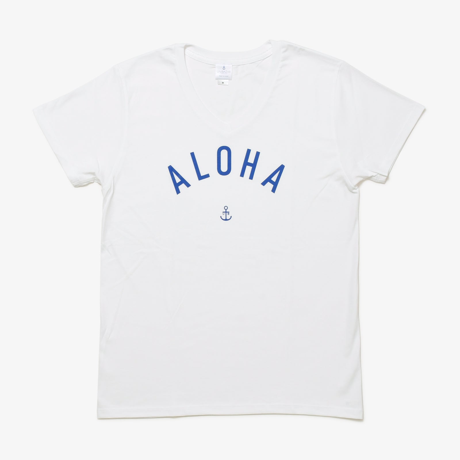 UNIBAZAR オリジナル VネックTシャツ